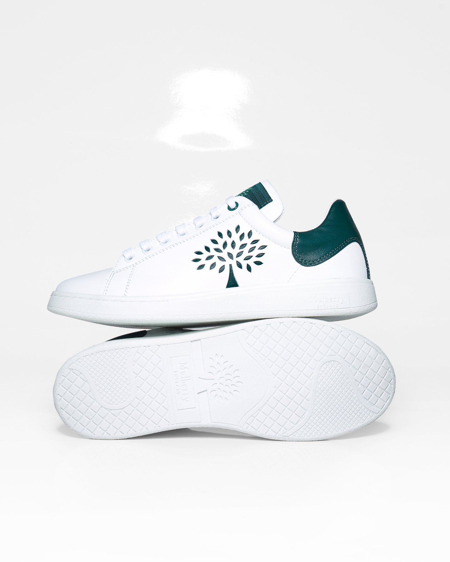 Mulberry Tree Tennis Trainers in Mulberry Green
